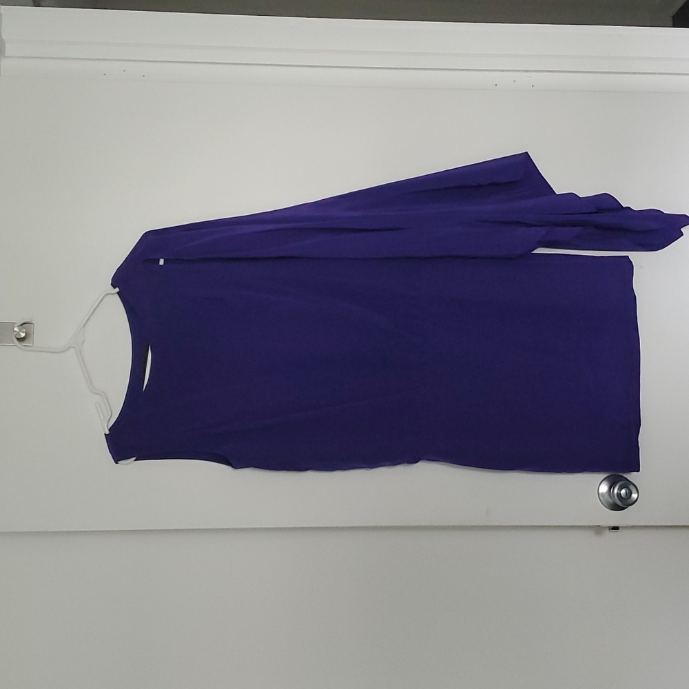 Bcbg cape sleeve dress. Size 2.